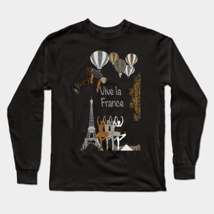 Vive la France Variation 02 Long Sleeve T-Shirt